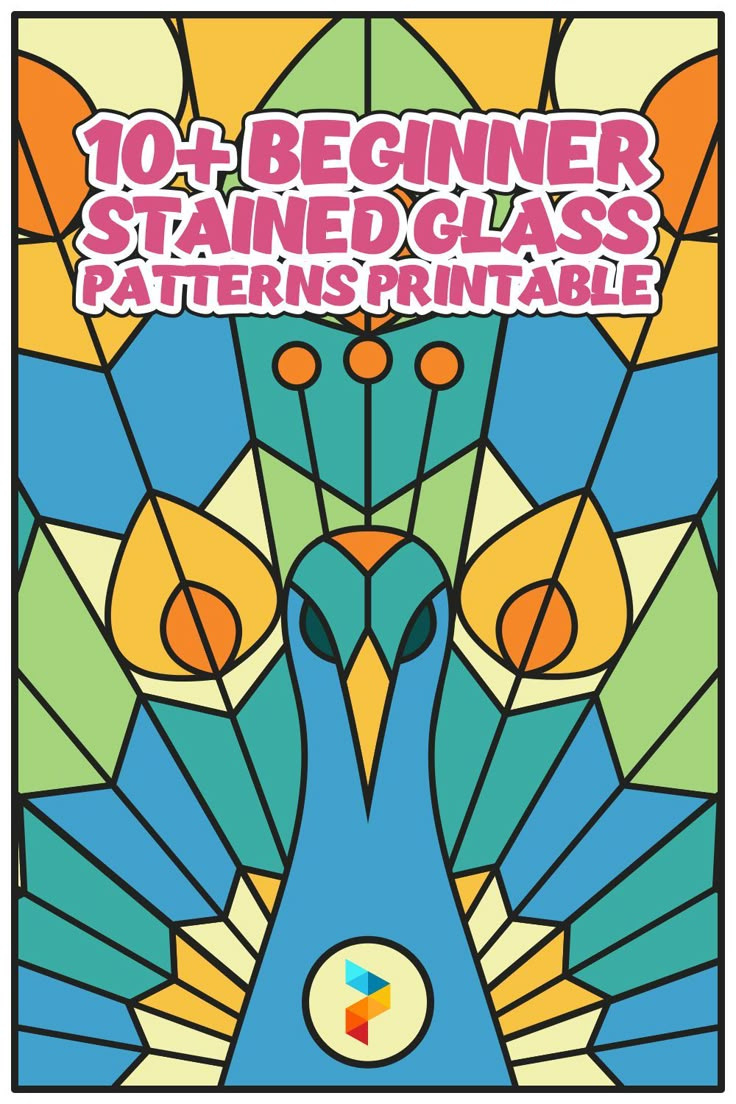Beginner Stained Glass Patterns - 19 Free Pdf Printables | Printablee with regard to Beginner Printable Mosaic Patterns