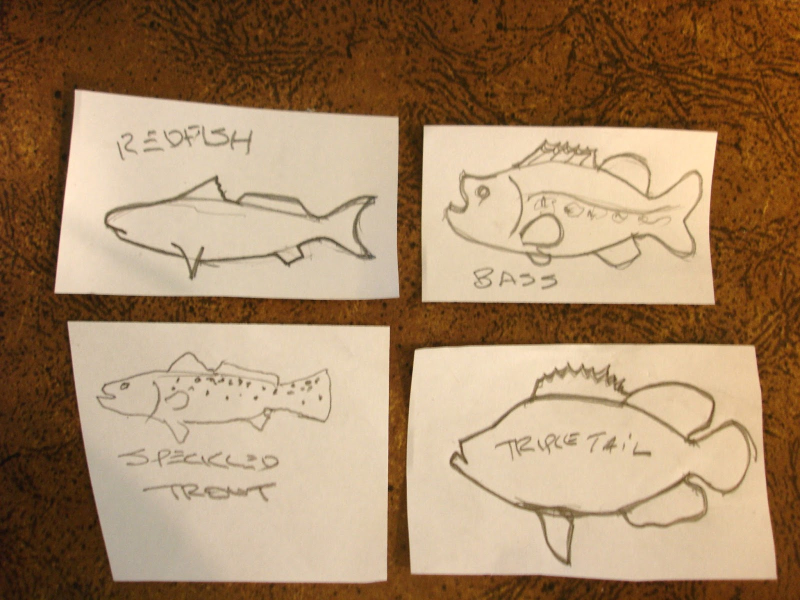 Beginners Carving Corner And Beyond: Whittling Fish Pins - Triple Tail regarding Printable Fish Wood Carving Patterns