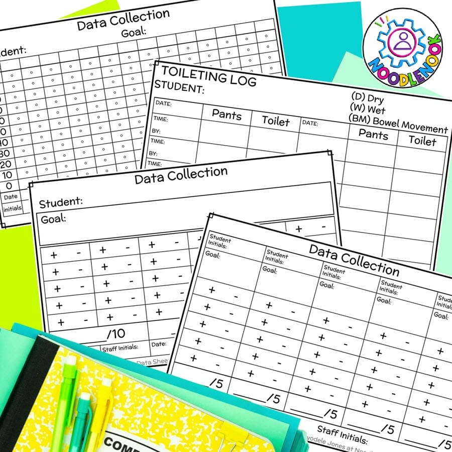 Best Iep Data Collection Sheets For Special Ed (Track Goals) with Free Printable Data Collection Sheets For Iep Goals