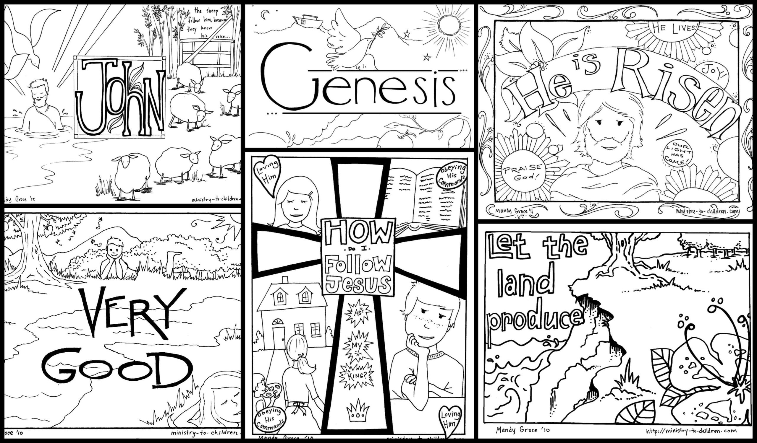Bible Coloring Pages For Kids (Download Now) Free Christian Pdf in Free Printable Church Coloring Pages