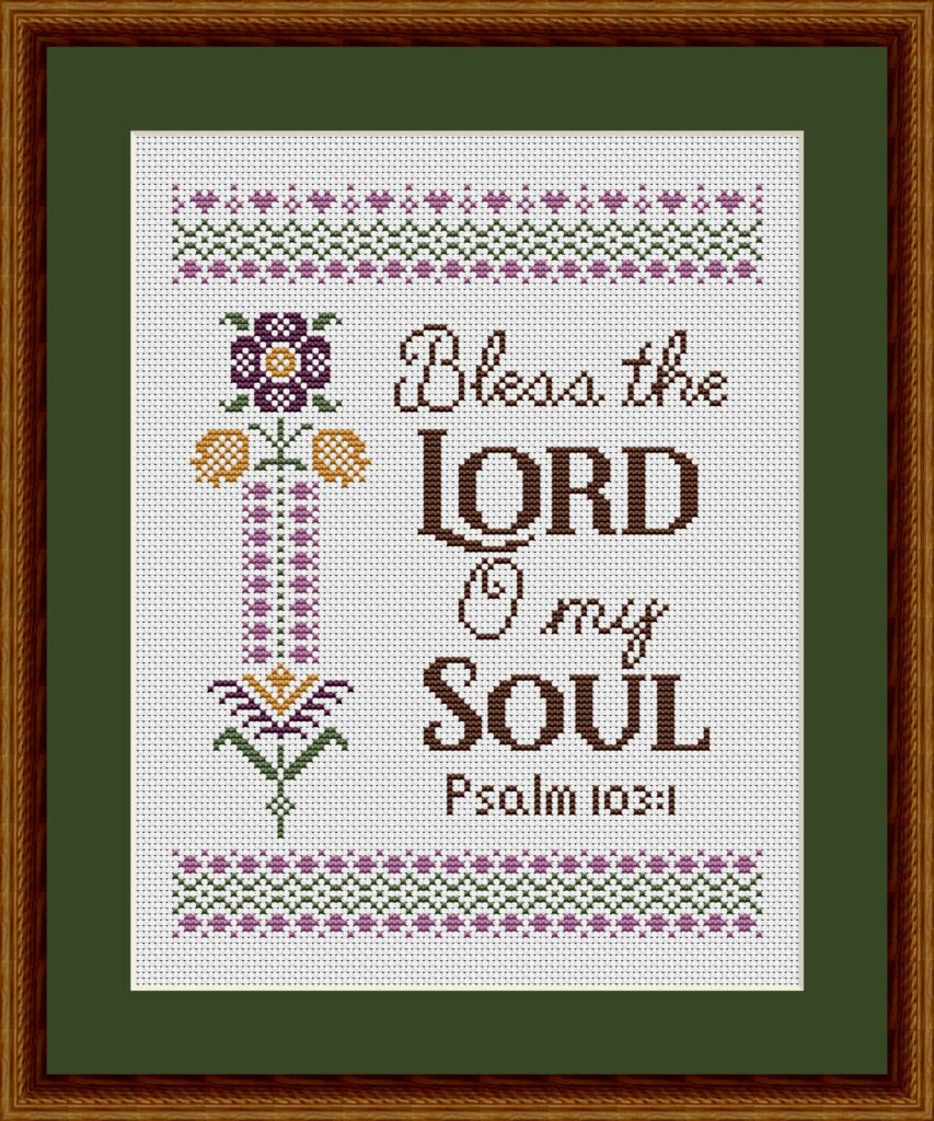 Bible Verse Cross Stitch Patterns Including King James Version Kjv intended for Free Printable Bible Verse Cross Stitch Patterns