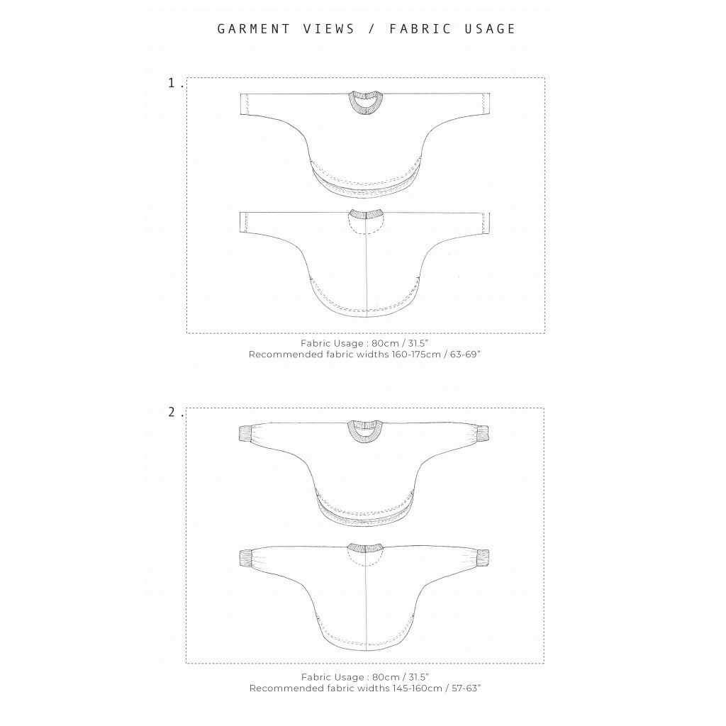 Birgitta Helmersson Pdf Zero Waste Jumper Sewing Pattern | Good Fabric regarding G String Pattern Free Printable