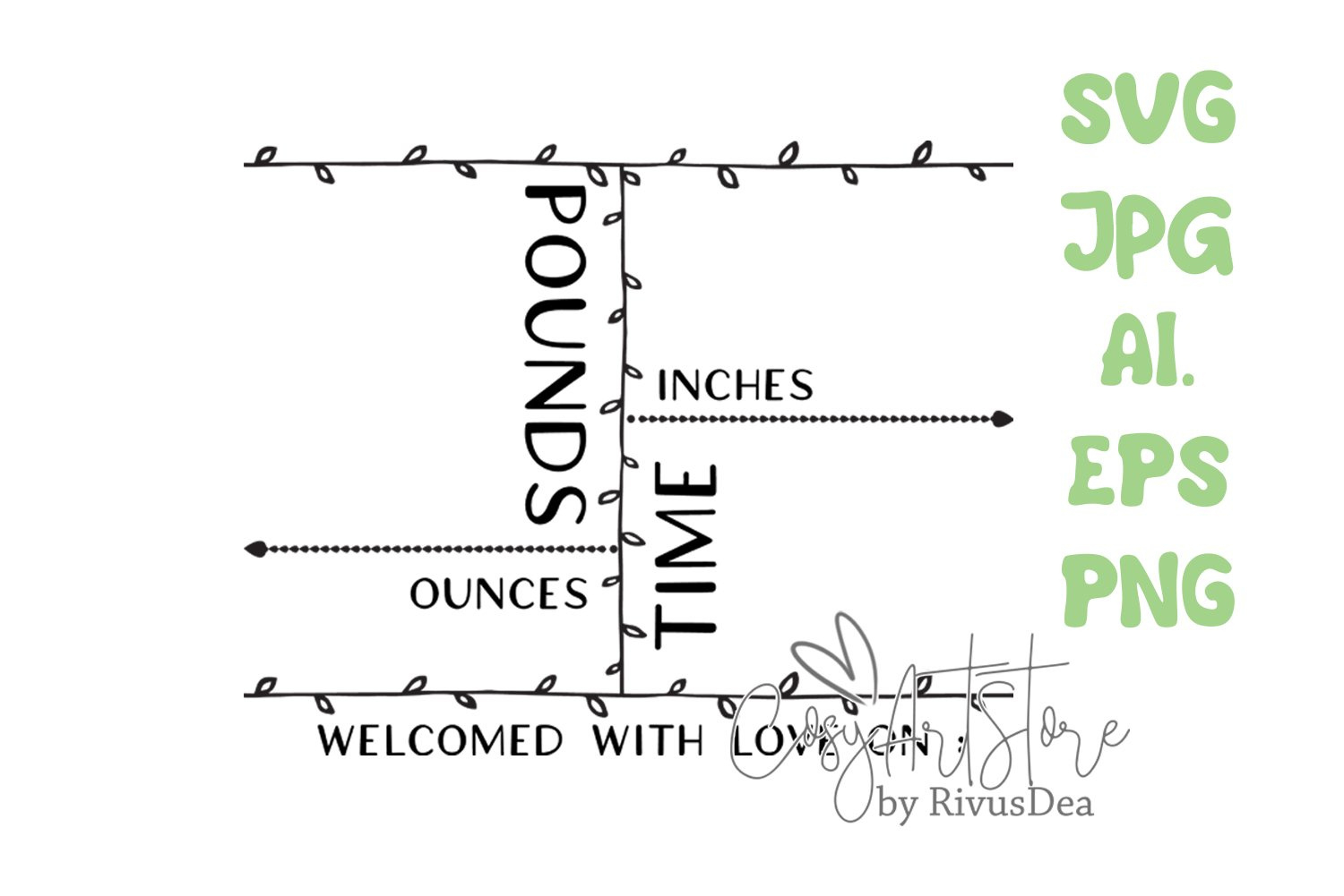 Birth Stats Svg Download. Baby Announcement (1412958) in Free Birth Stats Template