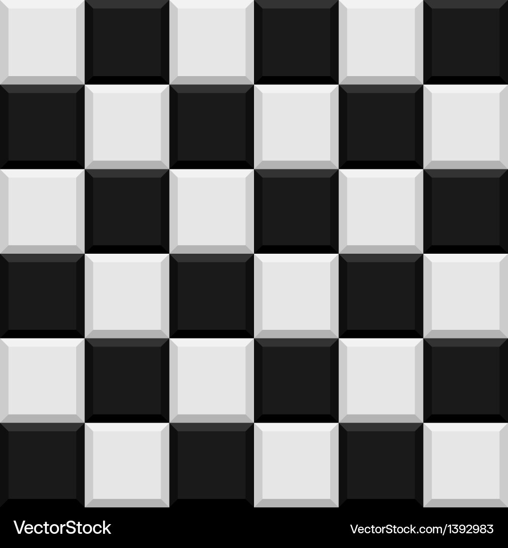Black And White Checkerboard Pattern Royalty Free Vector in Free Printable Checkerboard Pattern