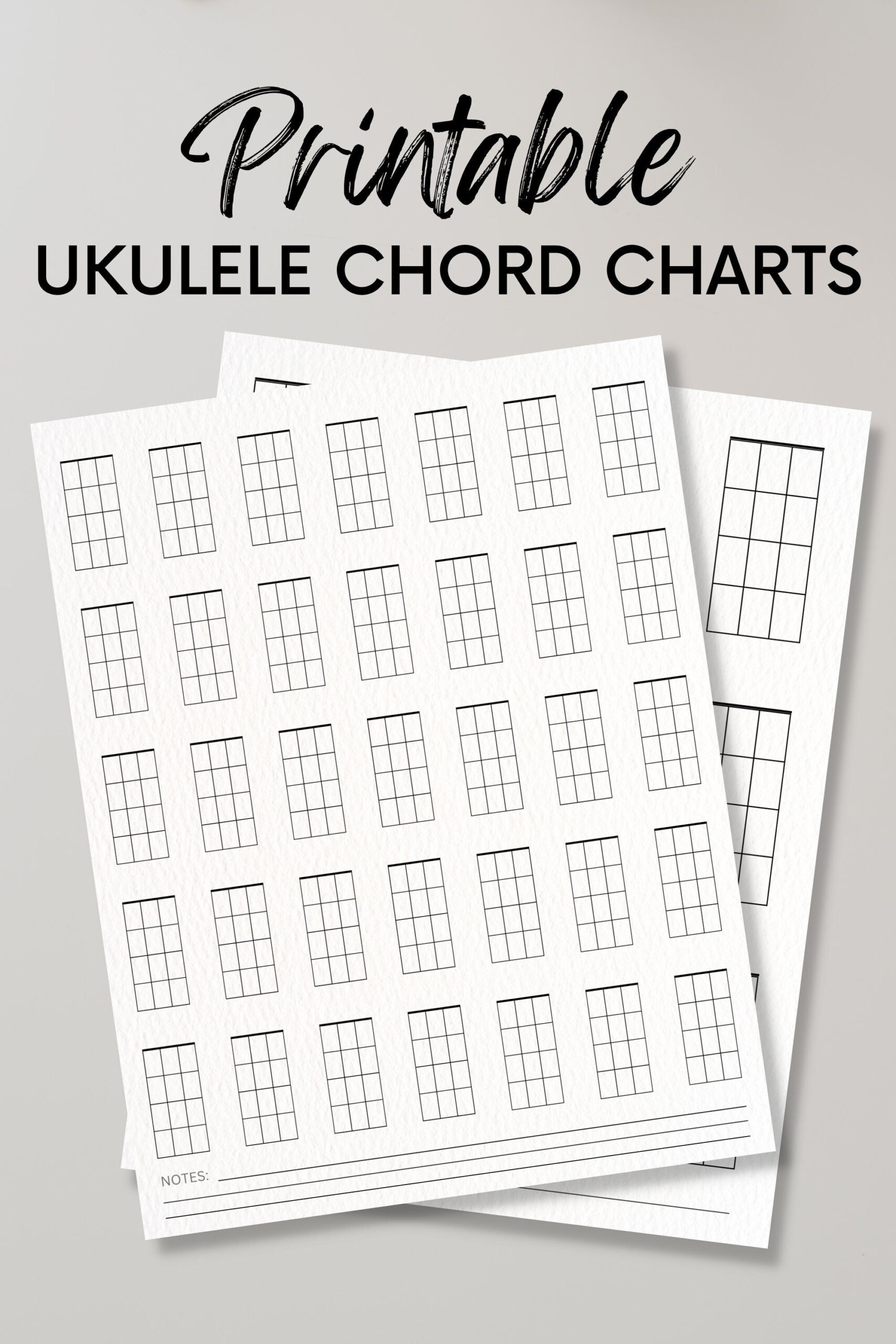 Blank Ukulele Akkord Charts Für Anfänger Druckbar Zu Hause Auf Standard Us Letter Größe Spielen Sie Die Ukulele Sofortiger Download Lehrer Pdf Uke throughout Free Blank Ukulele Chord Chart Printable