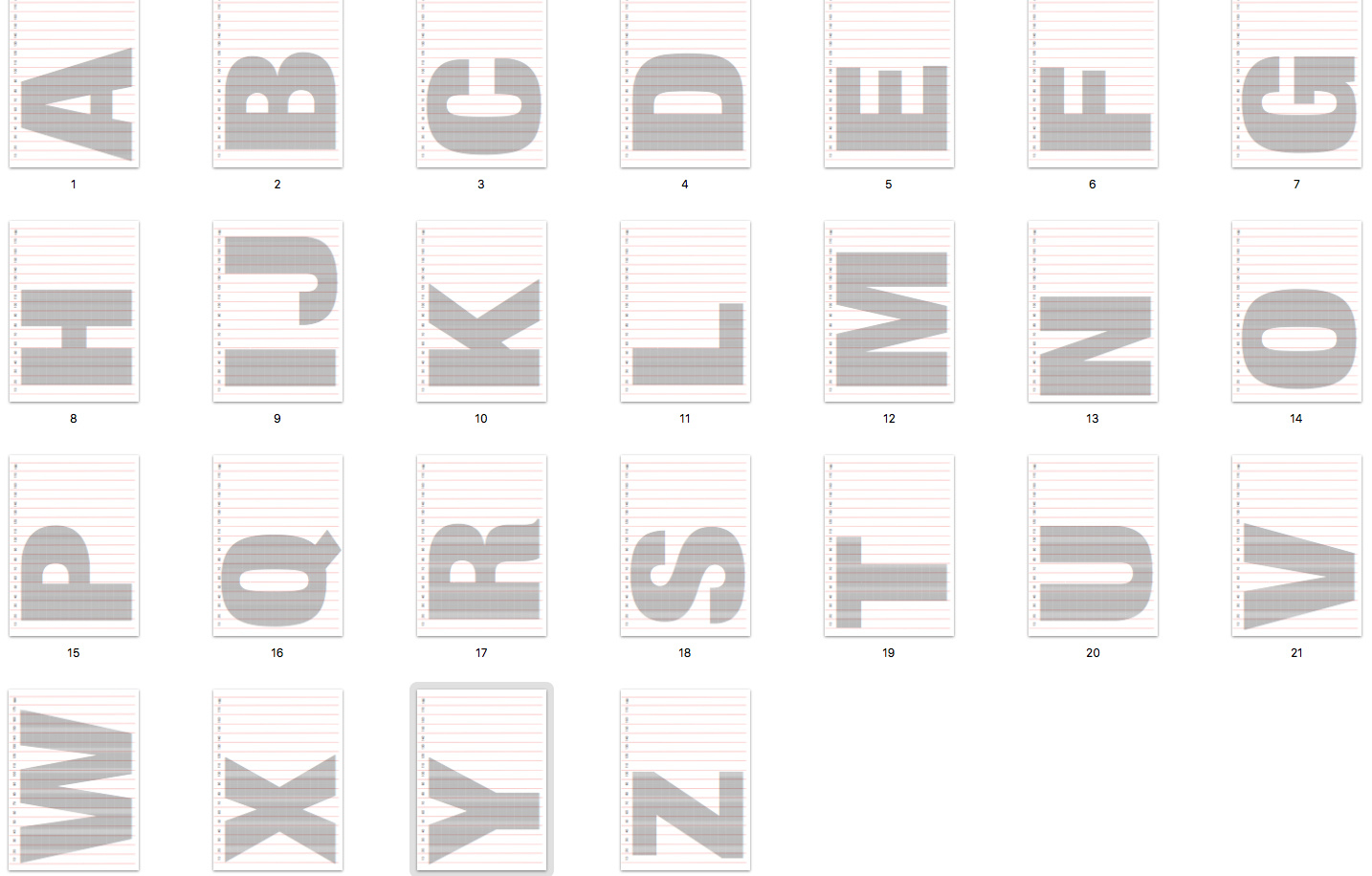 Book Folding Templates – Big Alphas | Scrappystickyinkymess intended for Free Book Folding Templates