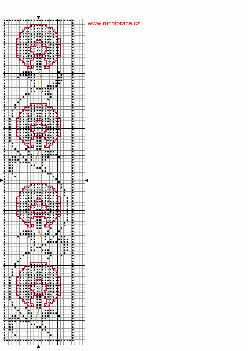 Bookmark 6 - Free Cross Stitch Patterns in Free Printable Cross Stitch Patterns For Bookmarks
