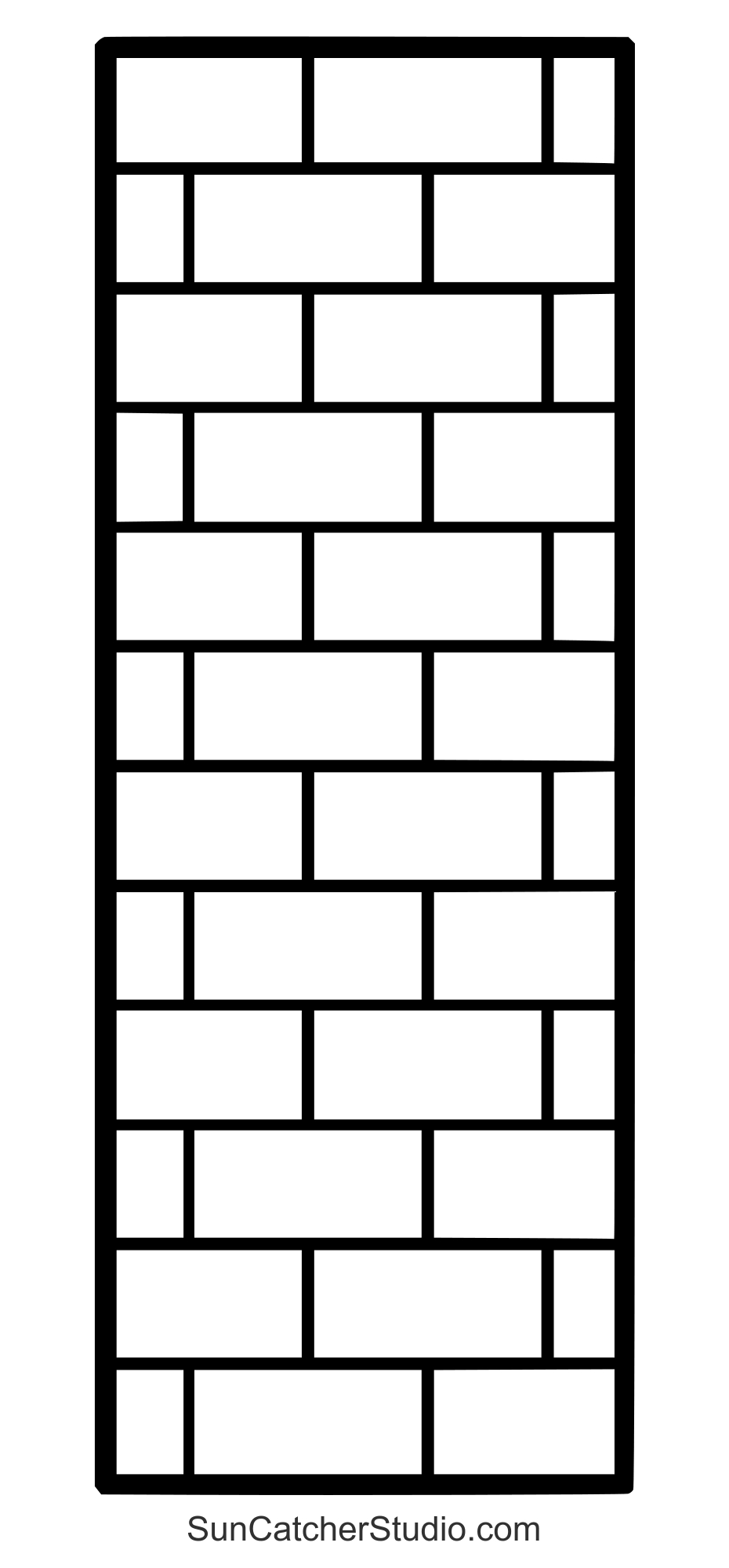 Brick Letter Font (Free Printable Alphabet &amp;amp; Number Stencils throughout Free Printable Brick Stencil
