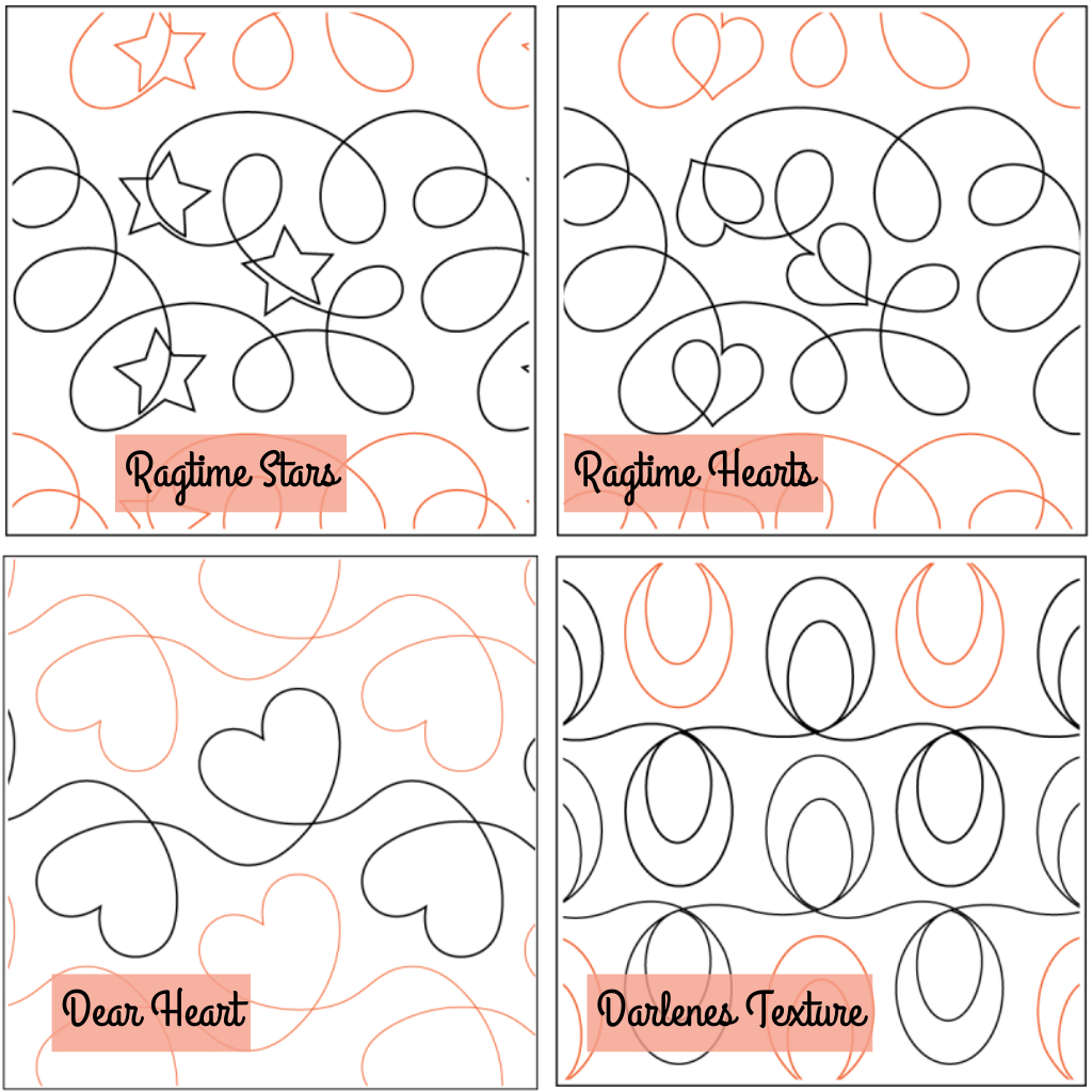 Budget Friendly Pantographs - Mollykohler within Free Printable Pantograph Quilting Patterns