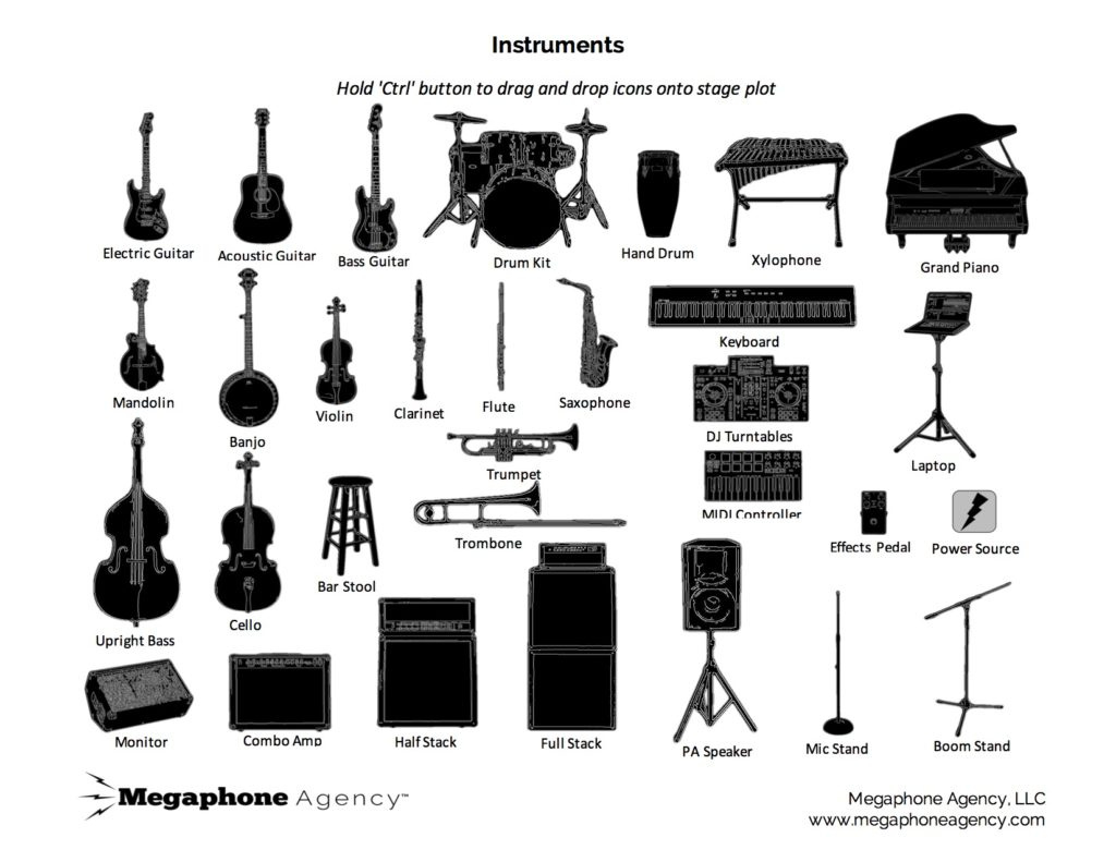 Build A Stage Plot - Indie Gigging regarding Free Stage Plot Templates