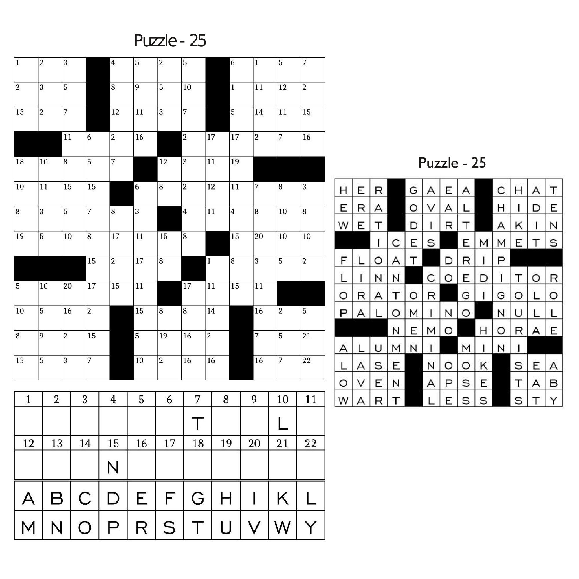 Buy Digital Download 102 Printable Codeword Puzzles For Adults in Free Online Printable Codeword Puzzles