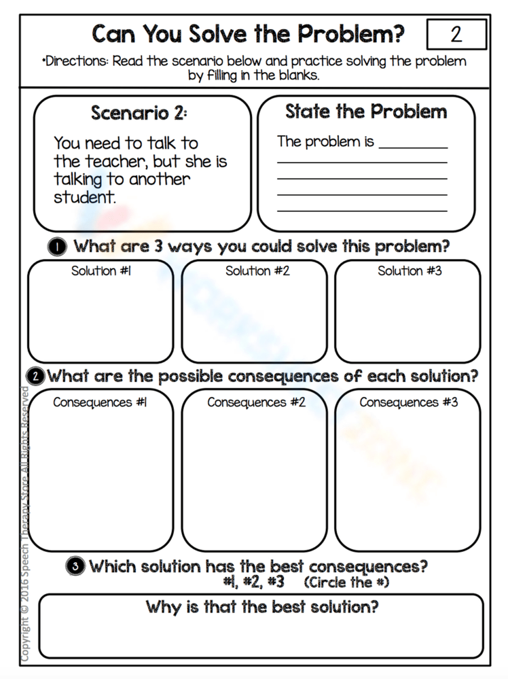 Can You Solve The Problem? Worksheet - Worksheets Library intended for Free Printable Problem Solving Worksheets For Adults