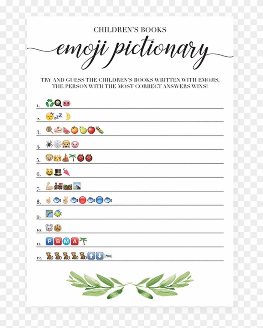 Children&amp;#039;S Books &amp;amp; Nursery Rhymes Emoji Pictionary - Emoji Baby throughout Childrens Book Emoji Pictionary Free Printable