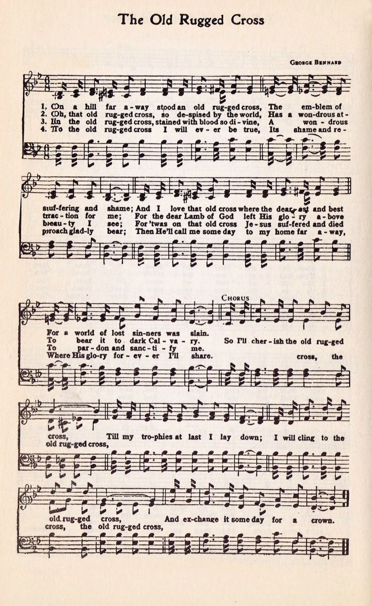 Christian Song Lyrics, Hymn Sheet Music, Printable Hymns within Free Printable Christian Sheet Music