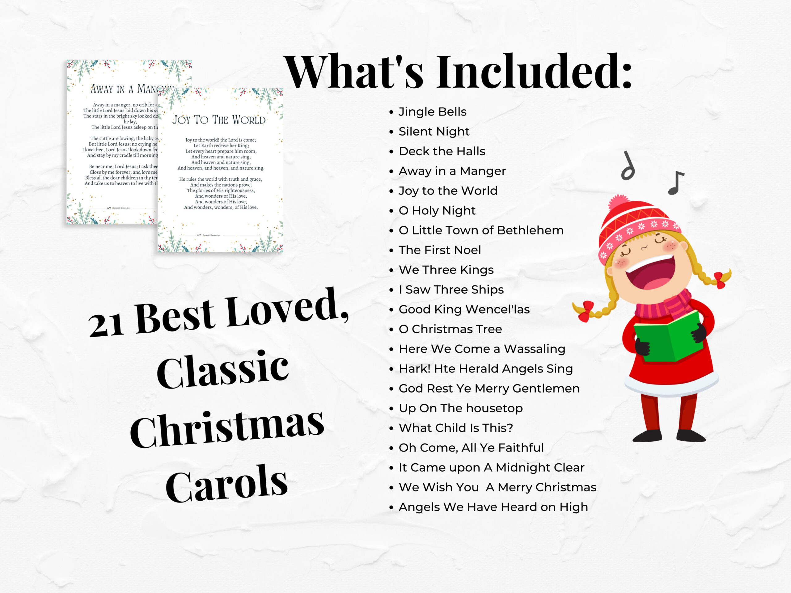 Christmas Carols Songbook Large Print | Simplified Senior regarding Free Printable Song Lyrics For Seniors