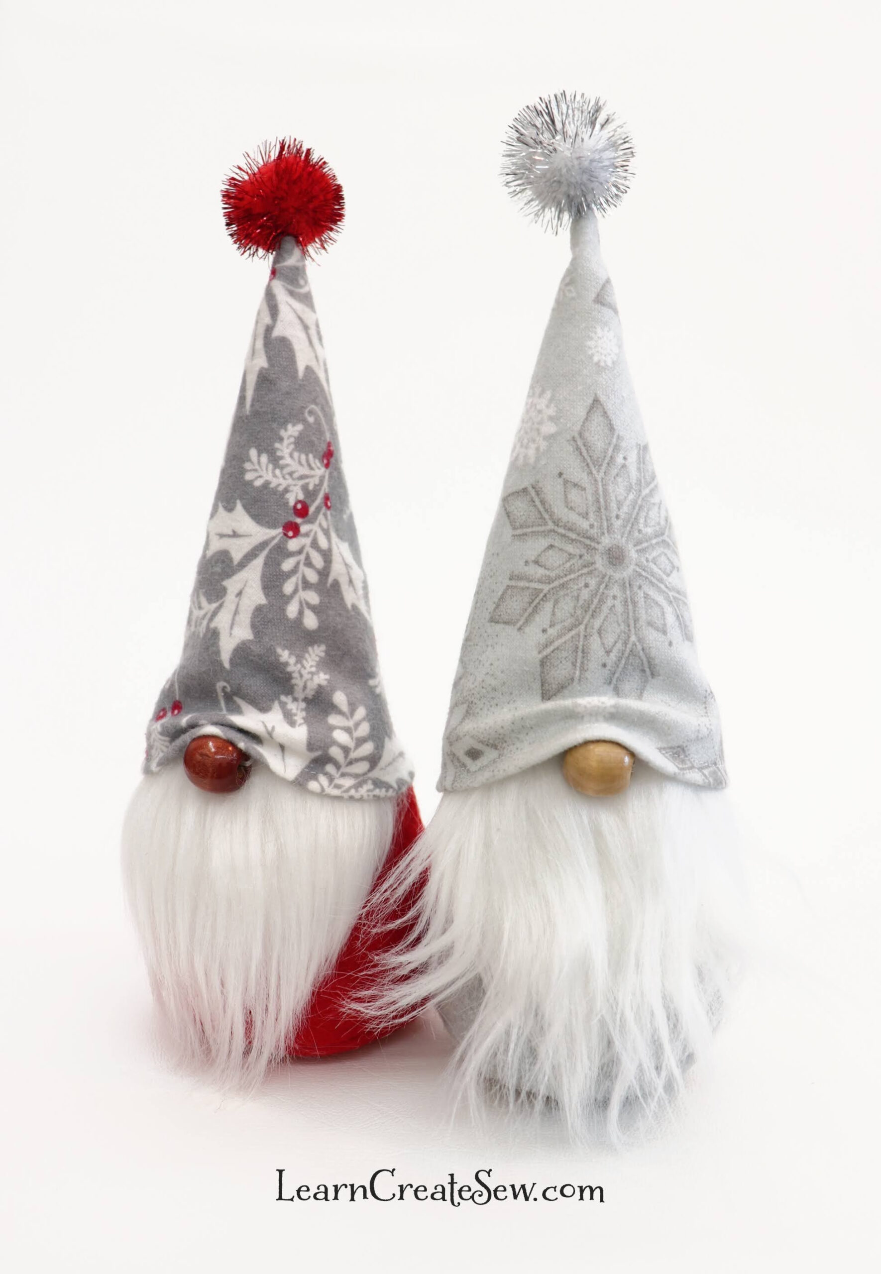 Christmas Gnomes – Learncreatesew for Free Gnome Patterns to Printable