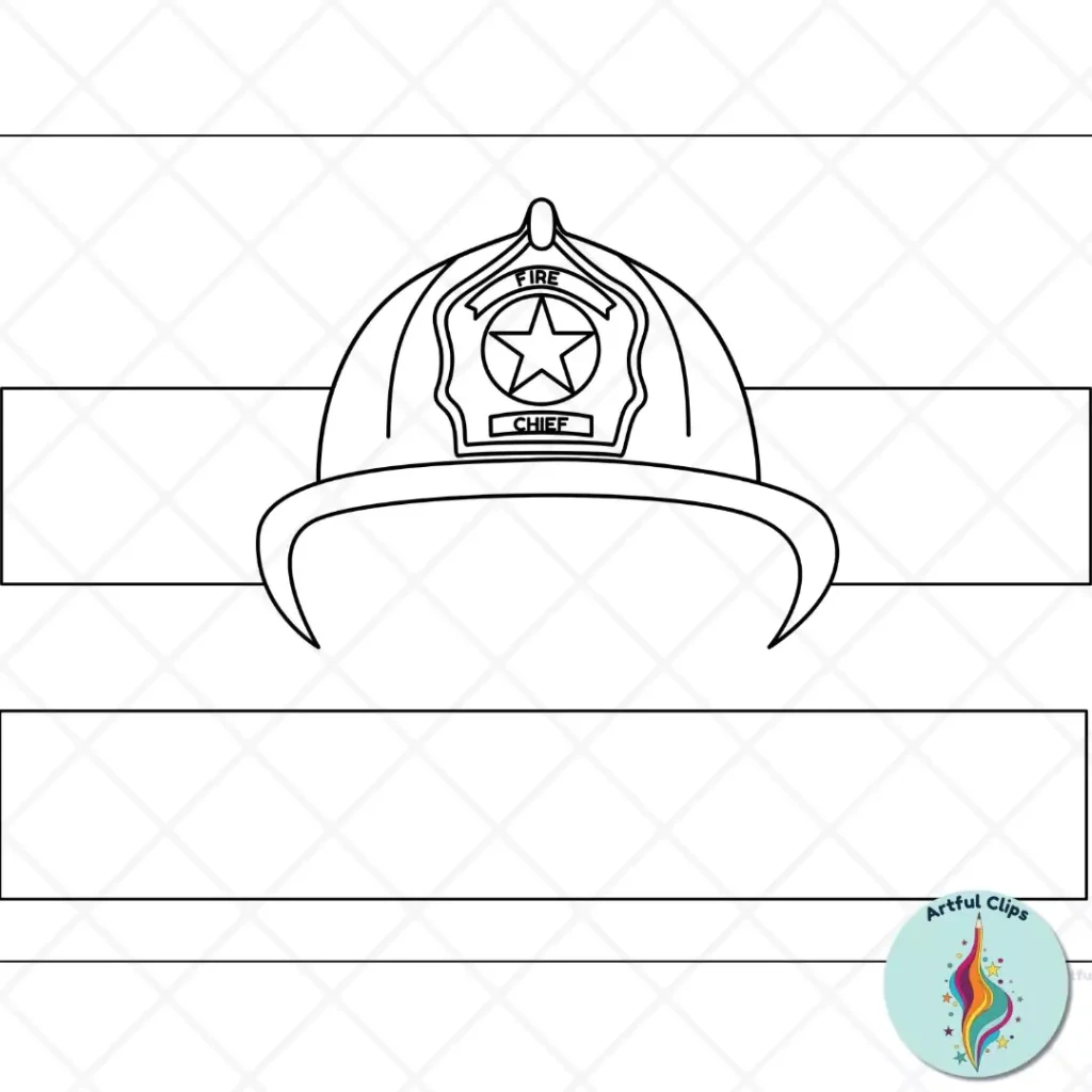 Community Helpers Craft, Workers Headbands &amp;amp; Hats inside Free Printable Firefighter Hat Pattern