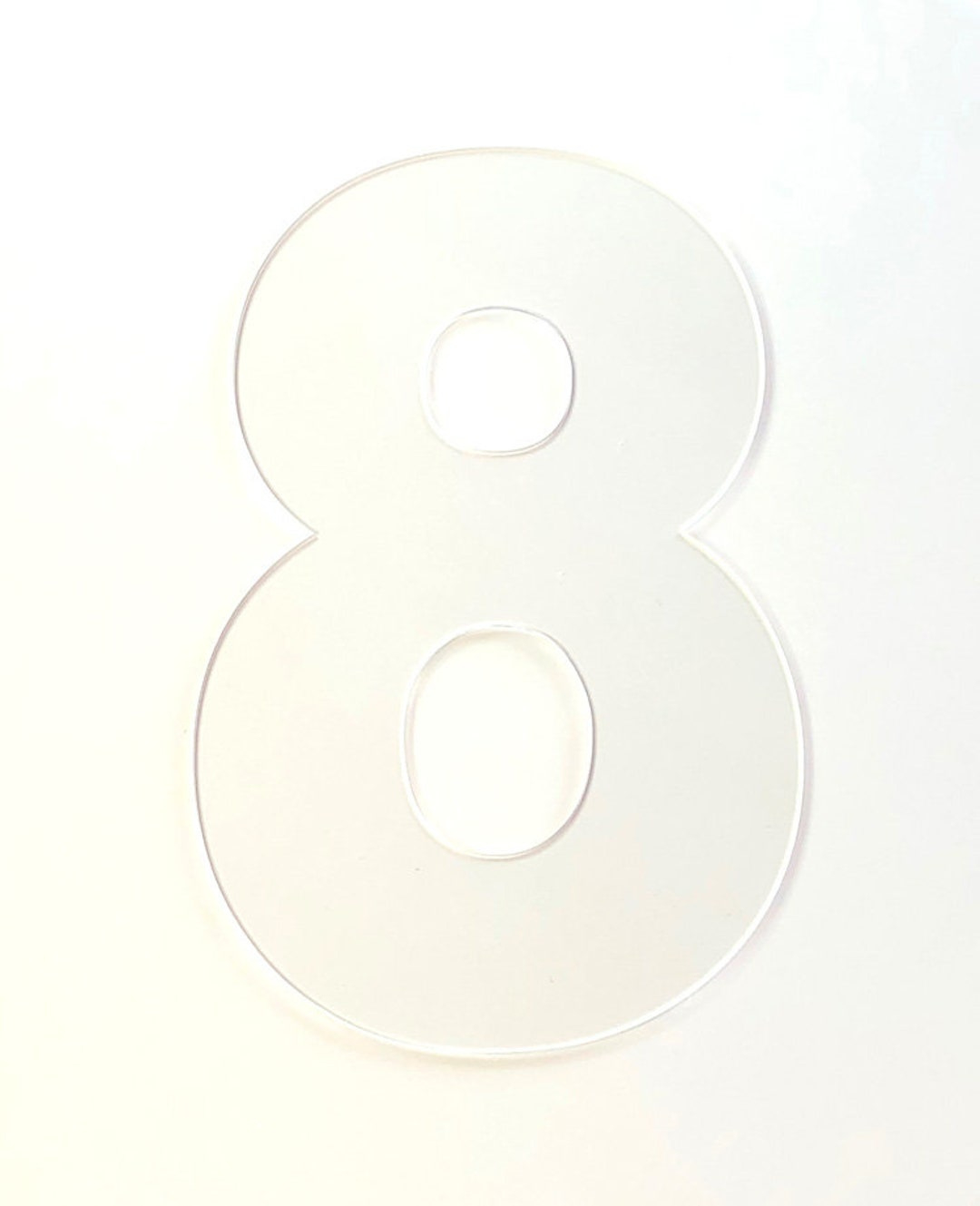 Cookie Cake Stencil - Number 8 | Cookie Cake | Lasercut Numbers for Number 8 Stencil Printable