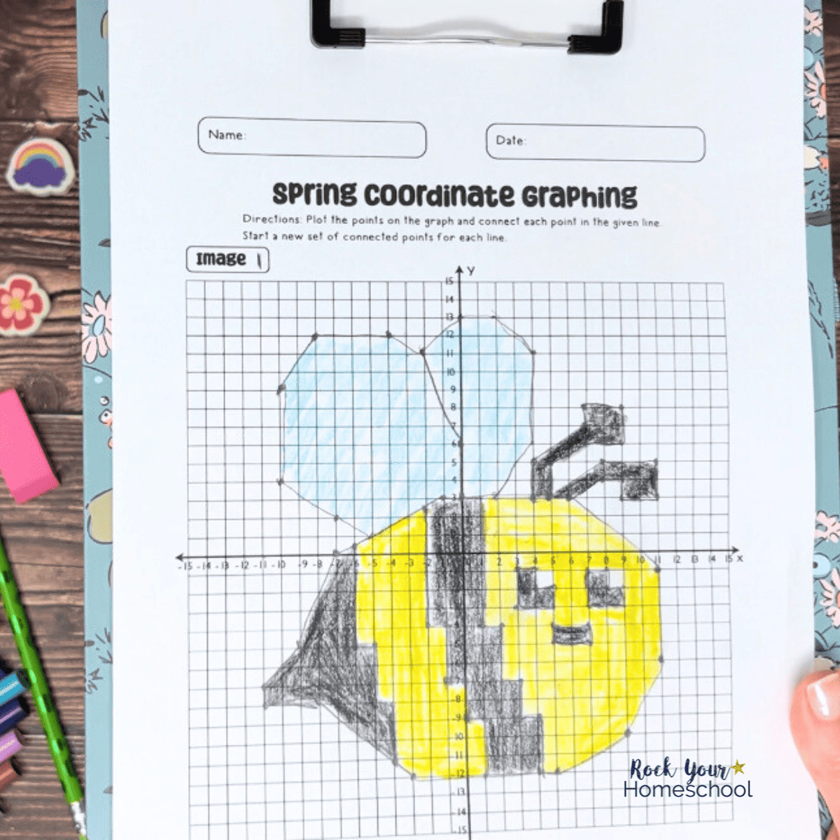 Coordinate Graphing Mystery Pictures For Spring Fun (Free) inside Free Coordinate Graphing Hidden Pictures Printable