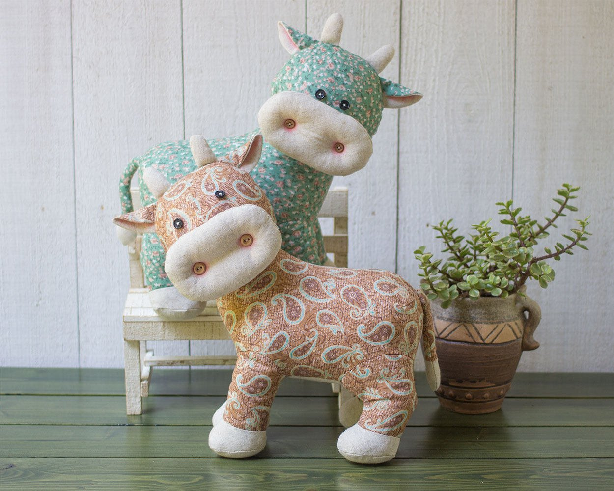 Cow Stuffed Animal Sewing Pattern Clearance in Free Printable Stuffed Cow Pattern