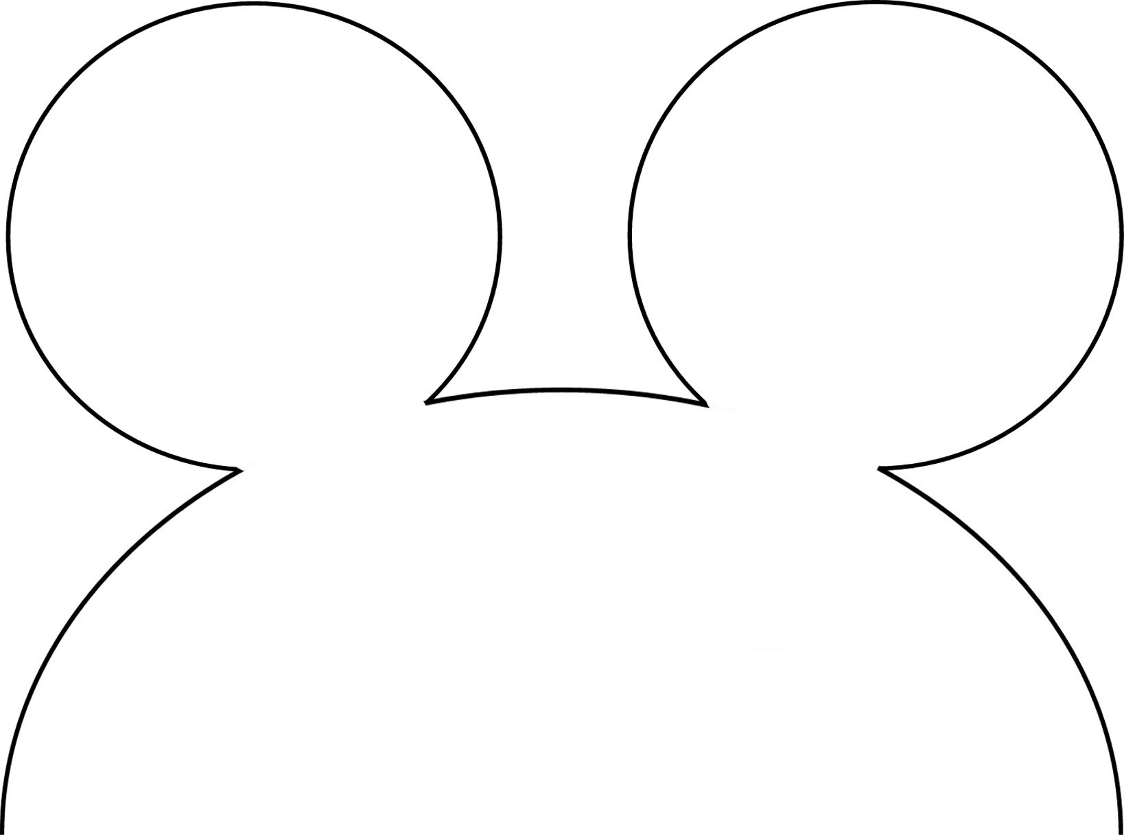 Craft: Quick And Easy Mickey Mouse Ears | Lifestyle Disney with Free Mickey Ears Template