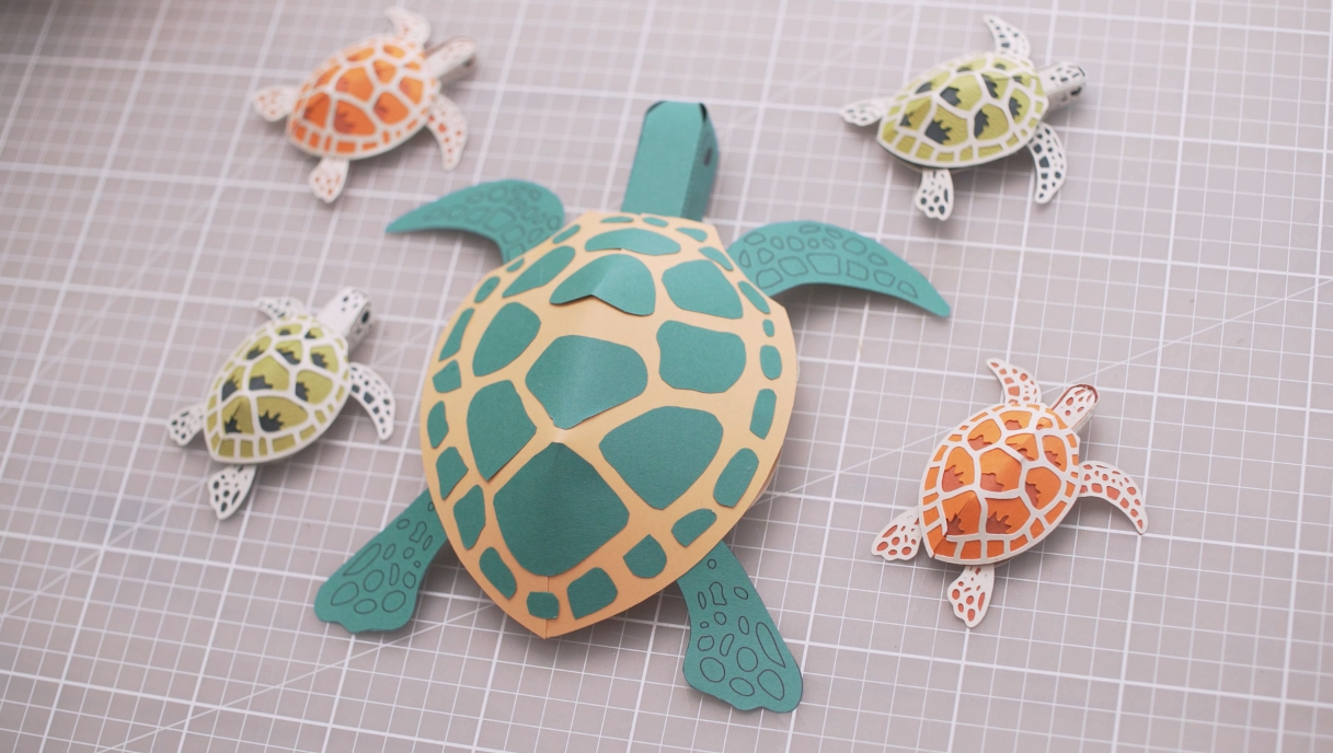 Craft Your Own &amp;#039;Paper Turtle&amp;#039; With My Free Printable Download with regard to Free Printable Sea Turtle Template