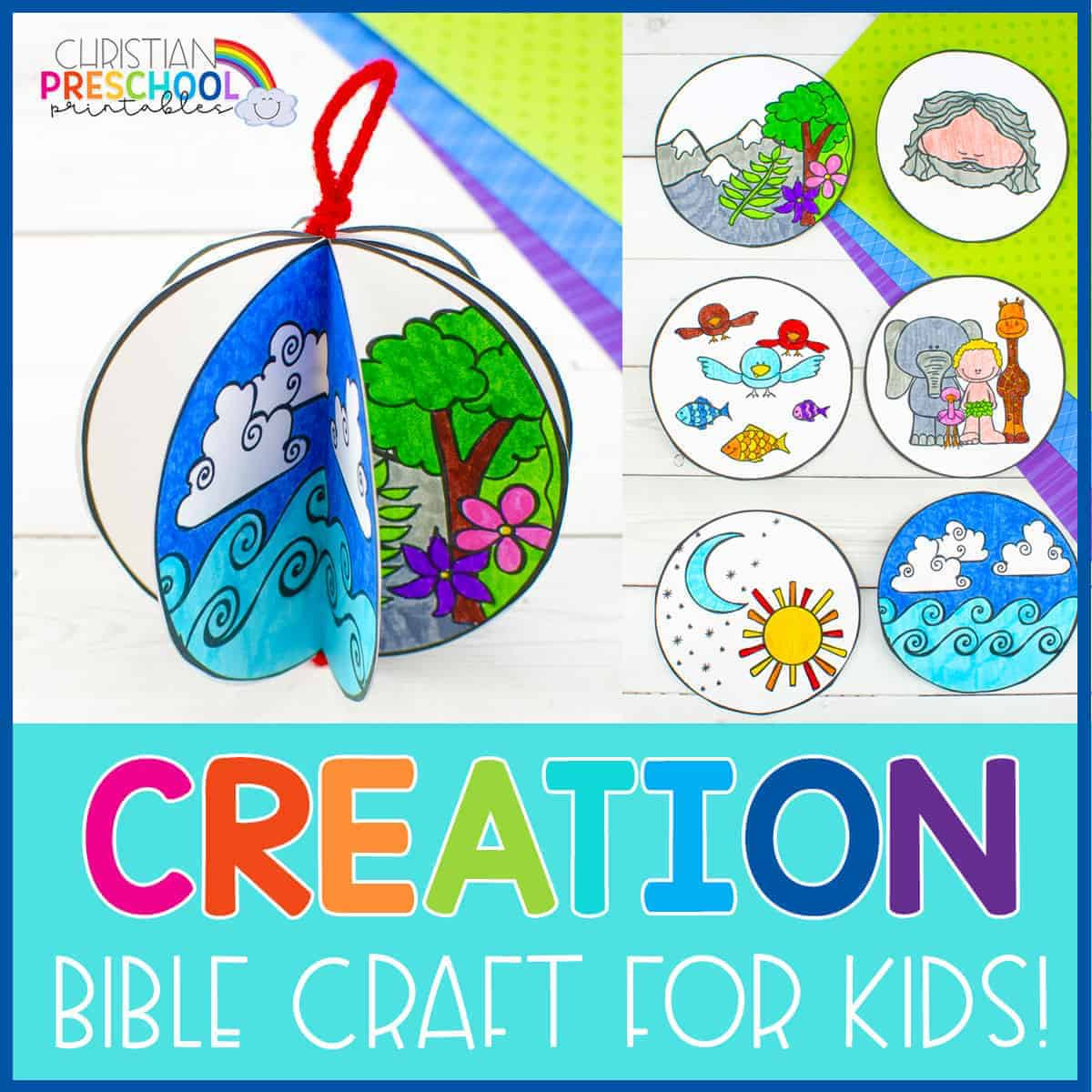 Creation Preschool Printables - Christian Preschool Printables pertaining to Creation Free Printables