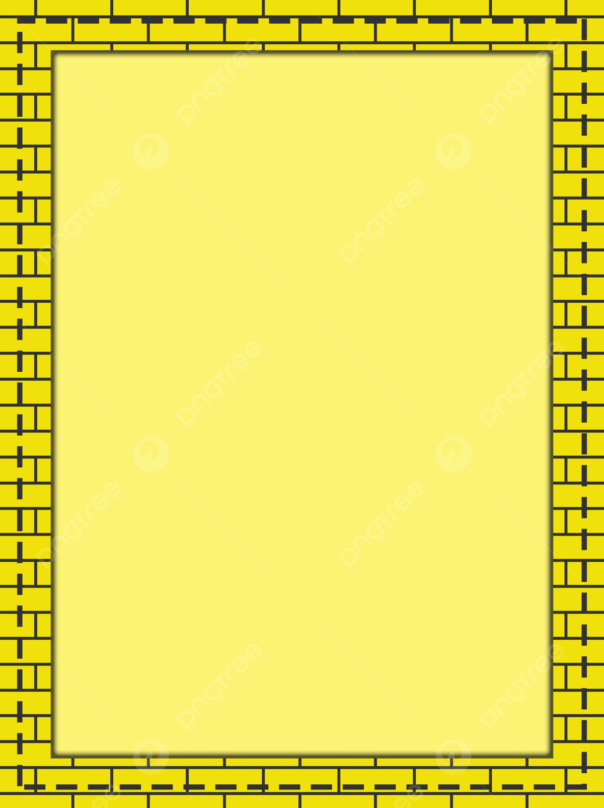 Creative Yellow Brick Wall Shading Design Background Wallpaper throughout Printable Yellow Brick Road Pattern