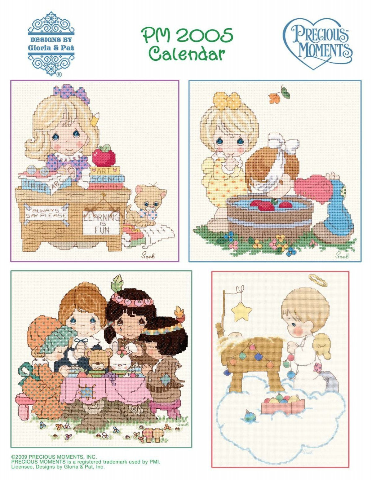 Cross Stitch Instructions - Designsgloria &amp;amp; Pat with Free Printable Precious Moments Cross Stitch Patterns