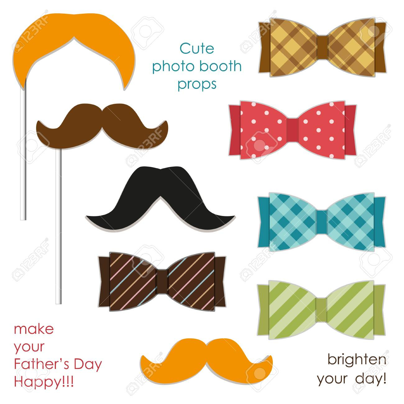 Cute Photo Booth Props To Make Your Fathers Day Really Happy in Fathers Day Photo Booth Props Free Printable