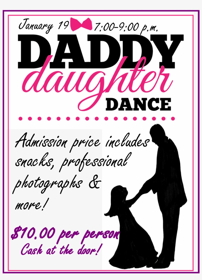 Daddy Daughter Dance 2 - Father Daughter Dance Flyers Transparent pertaining to Free Father Daughter Dance Flyer Templates