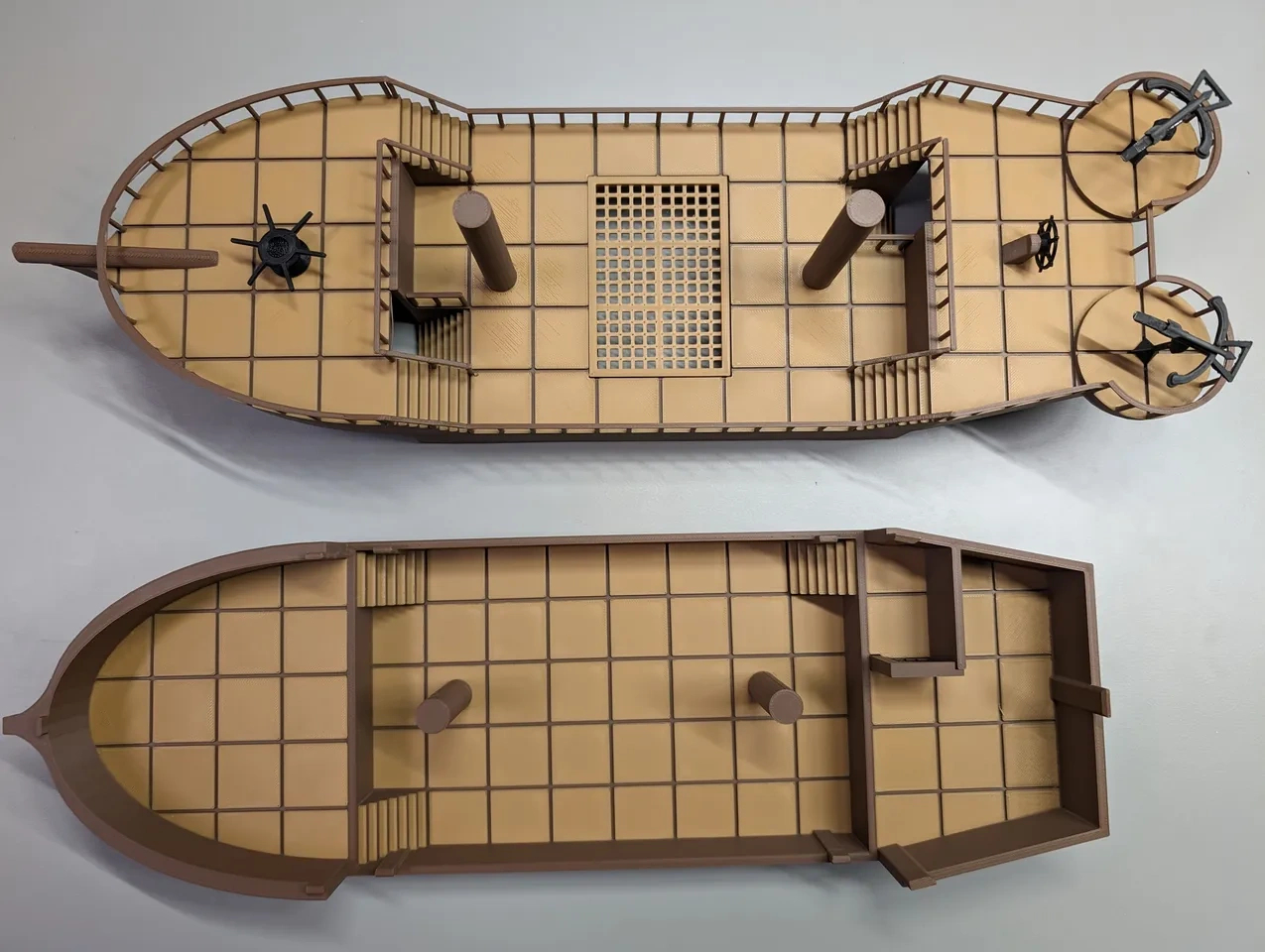 D&amp;amp;D Prop Ship - Painted, Large-Formatoak | Download Free Stl with regard to 5e Ship Patterns Printable