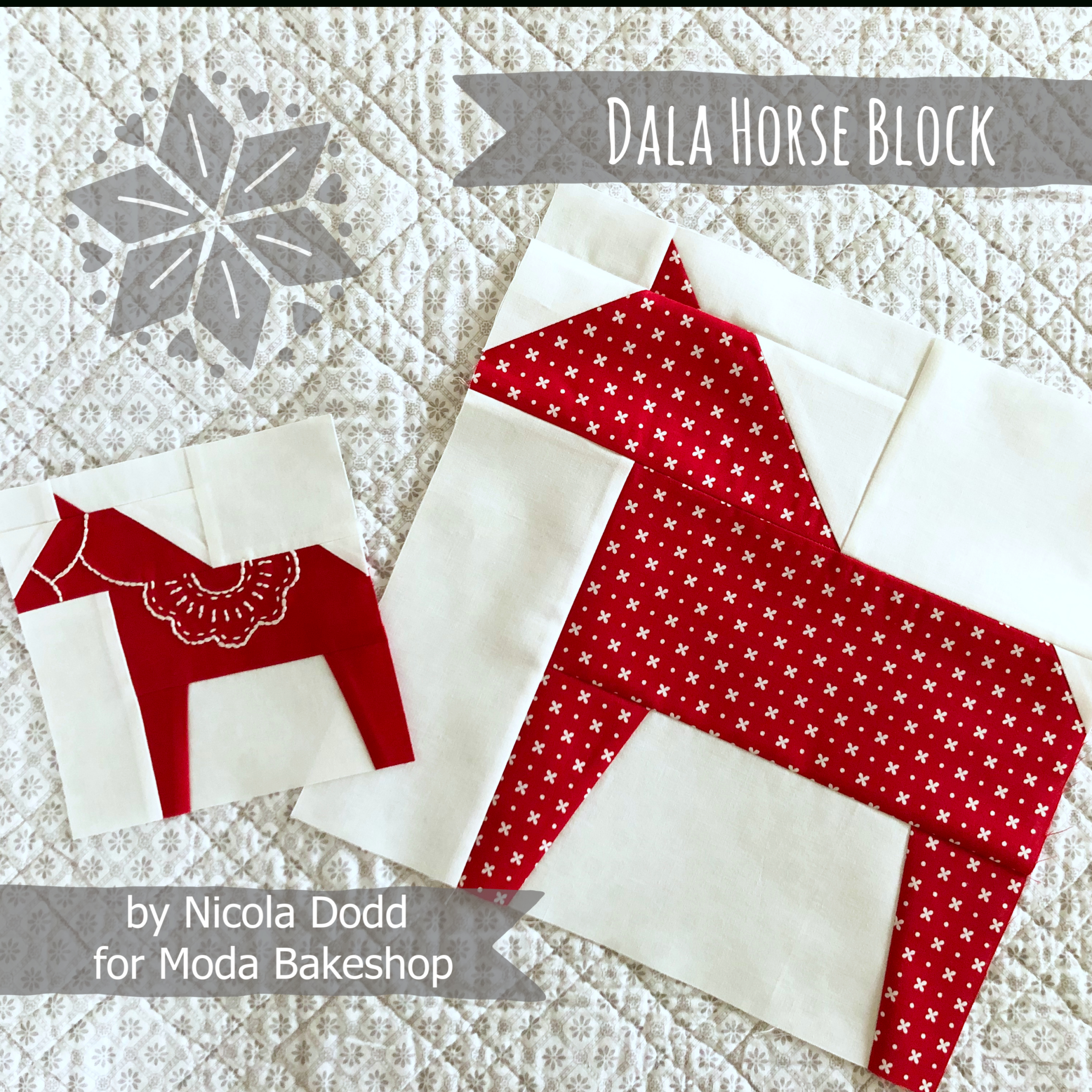 Dec 14: Dala Horse | Modafabrics throughout Free Printable Quilting Patterns of Horses