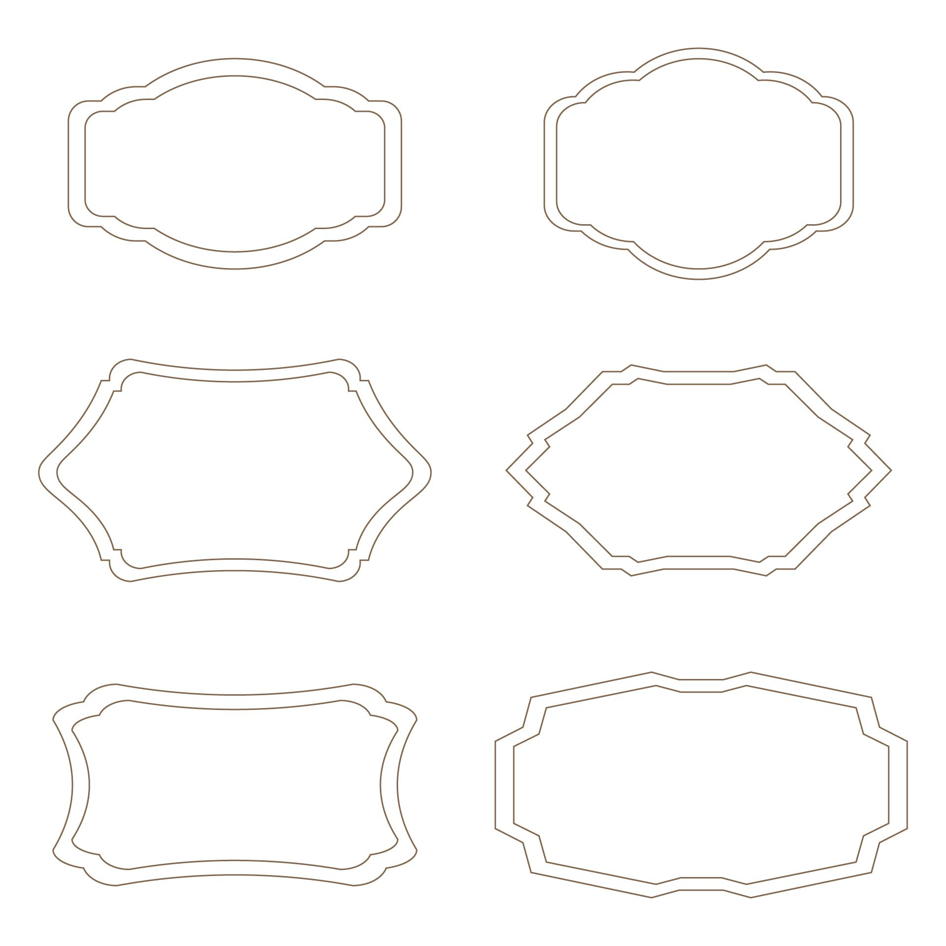 Deer Plaque Template - 10 Free Pdf Printables | Printablee throughout Free Printable Deer Plaque Template