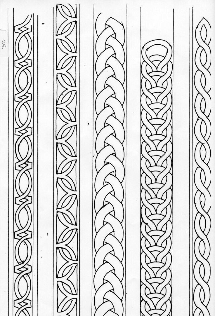 Designs To Incorporate Into Your Writings Or To Do Leather Tooling intended for Free Printable Leather Tooling Patterns