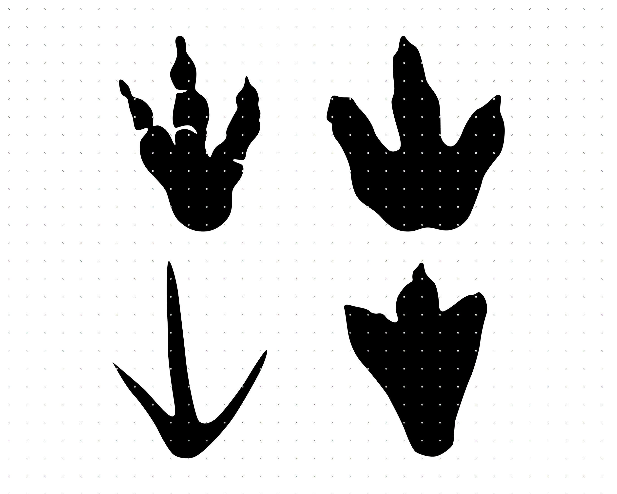 Dinosaur Footprint Svg, Dino Foot Print Clipart, Dinosaur throughout Printable Dinasaur Foot Stencils