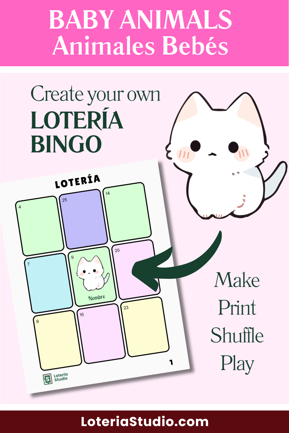 Discover Loteria &amp;amp; Bingo — Loteria Studio - Create Custom Loteria regarding Loteria Template Free