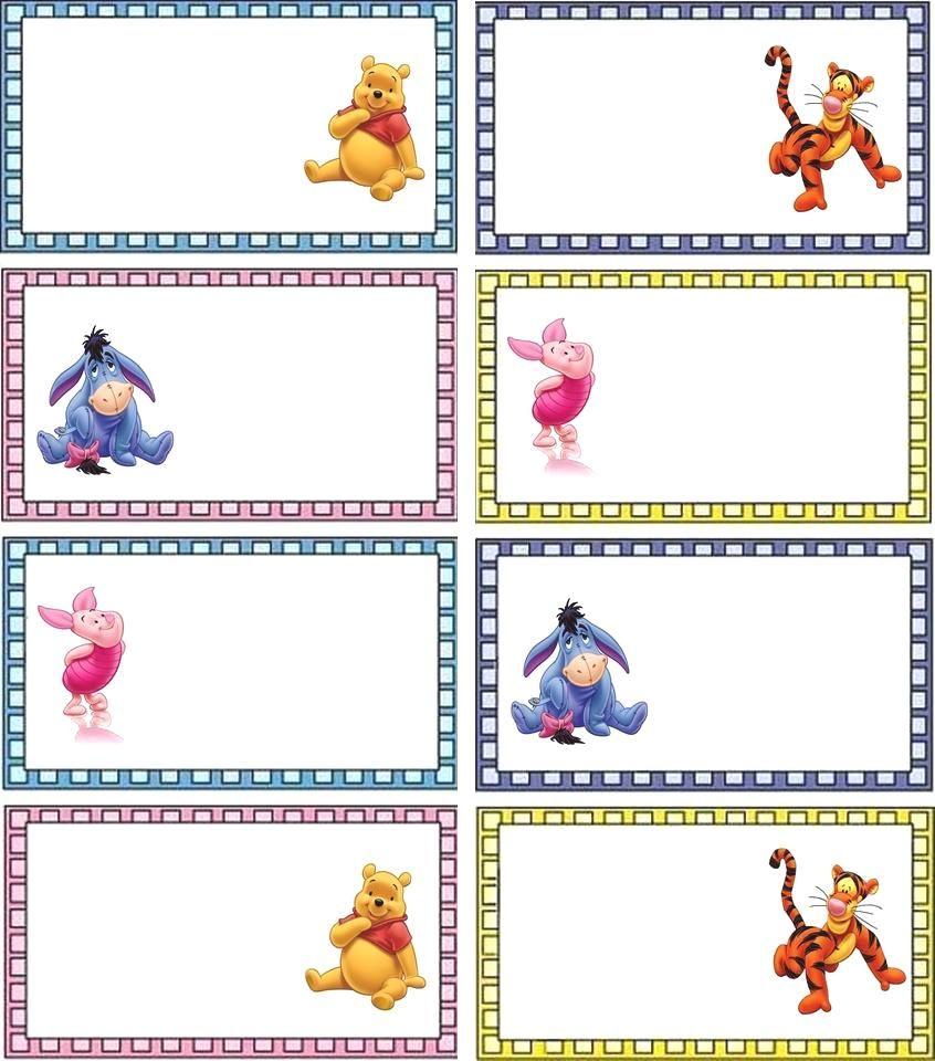 Disney Labels Free Printables pertaining to Free Printable Disney Address Labels