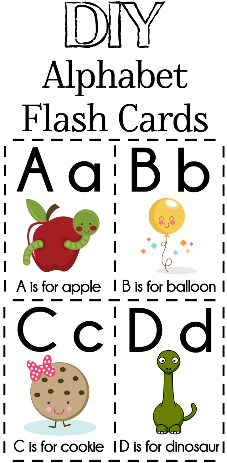Diy Alphabet Flash Cards Free Printable - Extreme Couponing Mom with Free Printable Alphabet Flash Cards