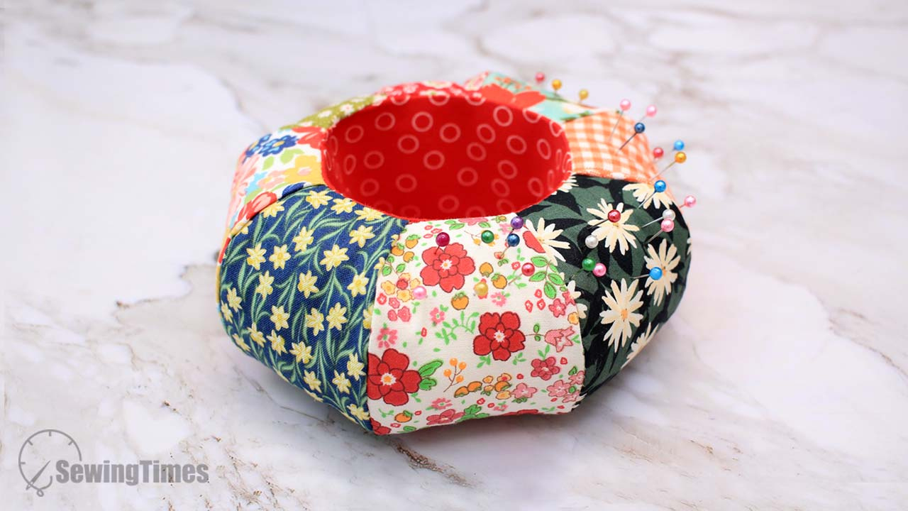 Diy Basket Pin Cushion - Diy Pouch And Bag With Sewingtimes pertaining to Free Printable Pin Cushion Patterns