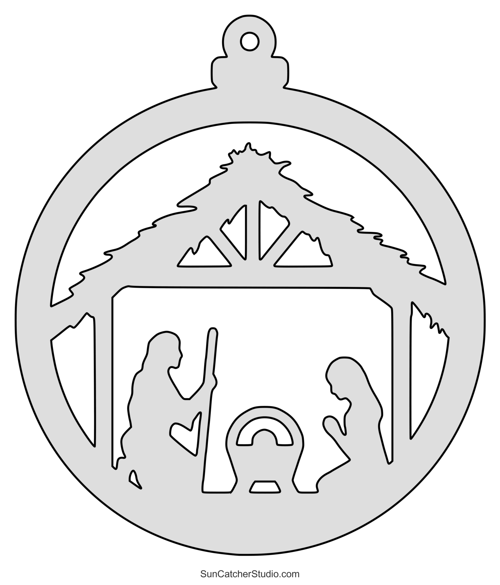 Diy Christmas Ornament Patterns, Templates, Stencils – Free within Free Printable Christmas Scroll Saw Patterns