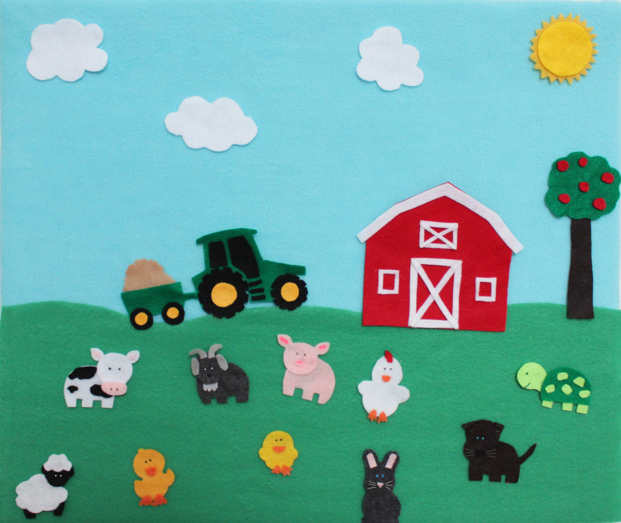 Diy Felt Board &amp;amp; Felt Farm Animals! - The Love Notes Blog pertaining to Free Printable Felt Board Story Patterns