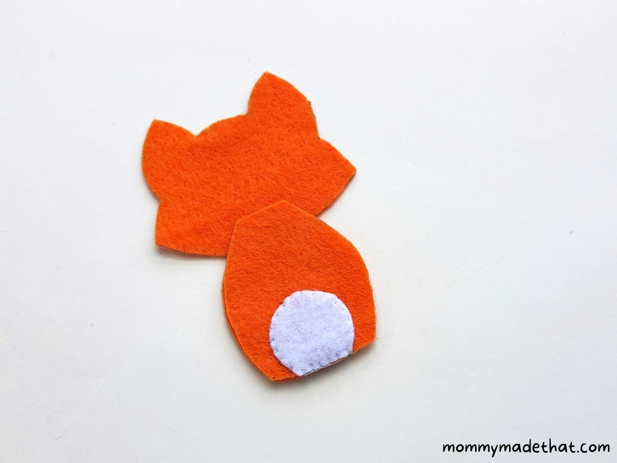 Diy Felt Fox Ornament (With Free Pattern) for Free Printable Felt Fox Pattern