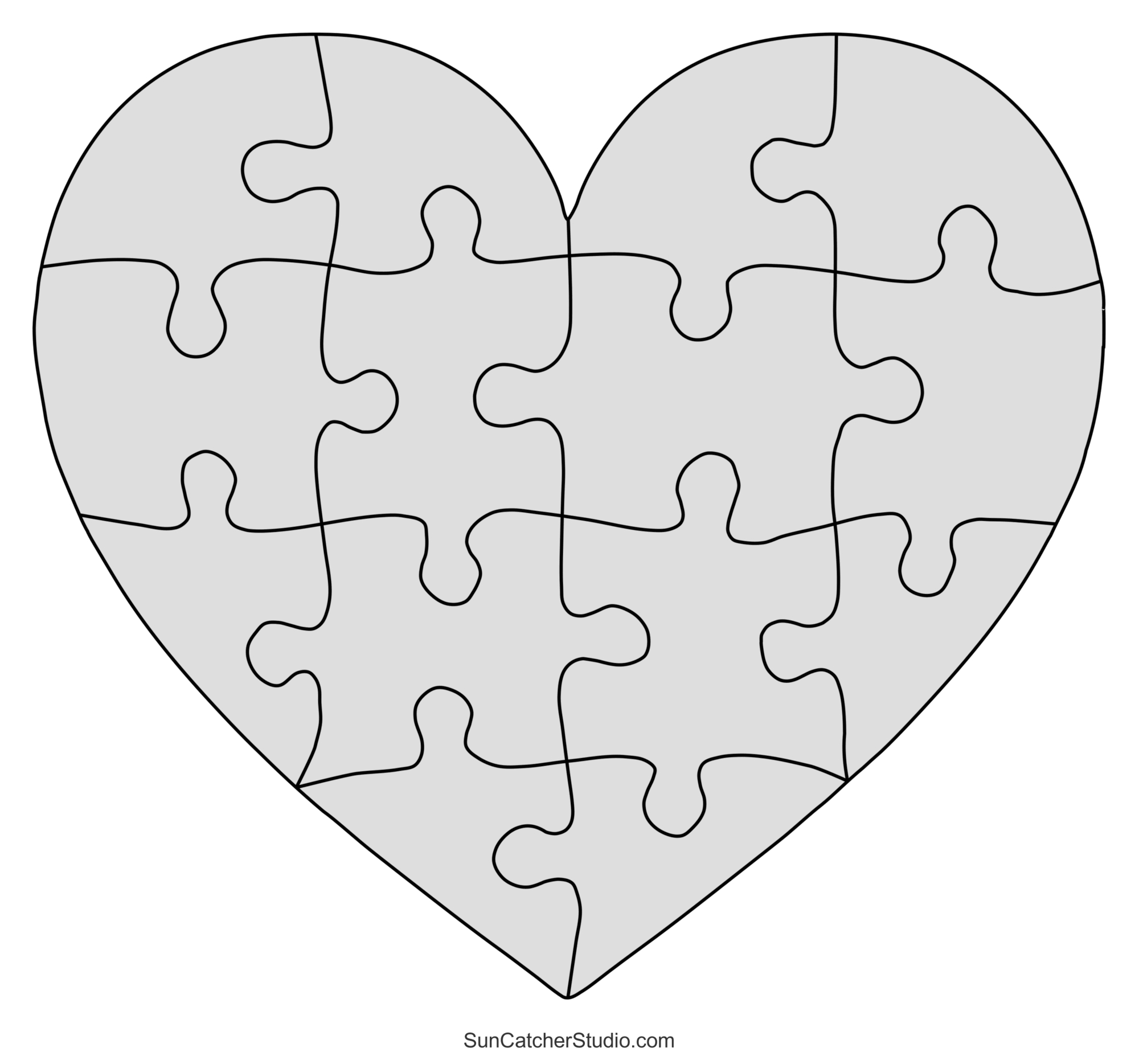 Diy Jigsaw Puzzles (Free Patterns, Stencils &amp;amp; Templates) – Free intended for Free Printable Jigsaw Puzzle Patterns