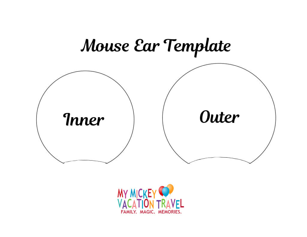 Diy Mickey Ears - How To Make Your Own Mickey Ears for Free Mickey Ears Template