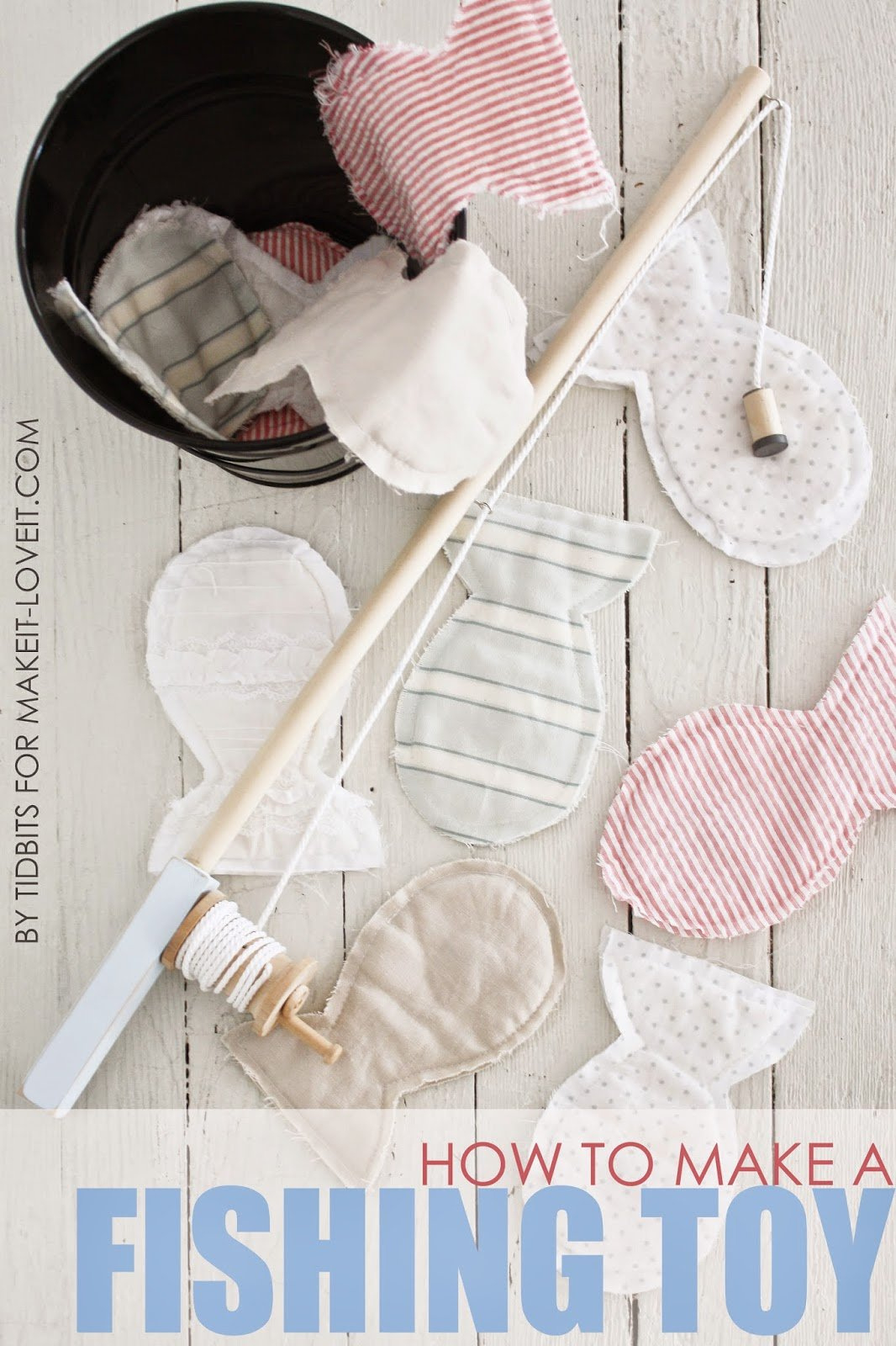 Diy Toy Fishing Pole (That Reels In)And Magnetic Fabric Fish throughout Free Printable Pattern For Pretend Fishing Poles For Preschoolers