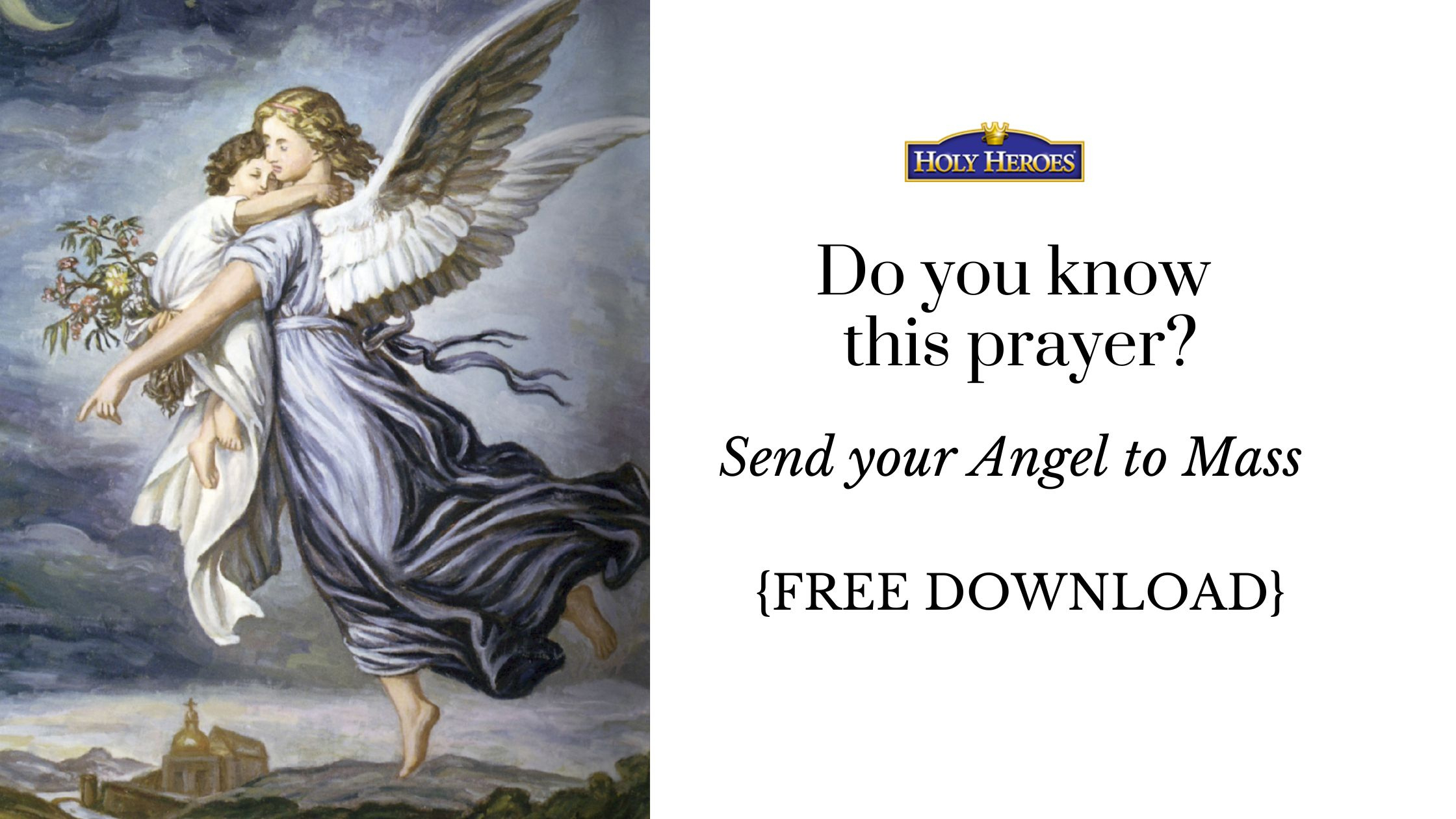 Do You Know This Prayer To Your Guardian Angel? Hint: I&amp;#039;M Pretty with Guardian Angel Prayer Free Printable