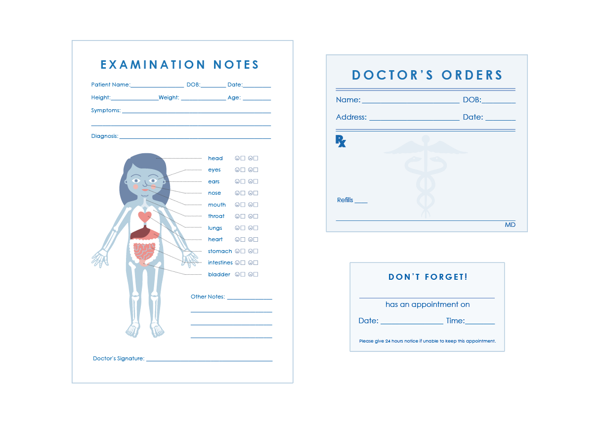 Doctor&amp;#039;S Office — Play With Cmyk - Free Printables with regard to Free Doctor Dramatic Play Printables