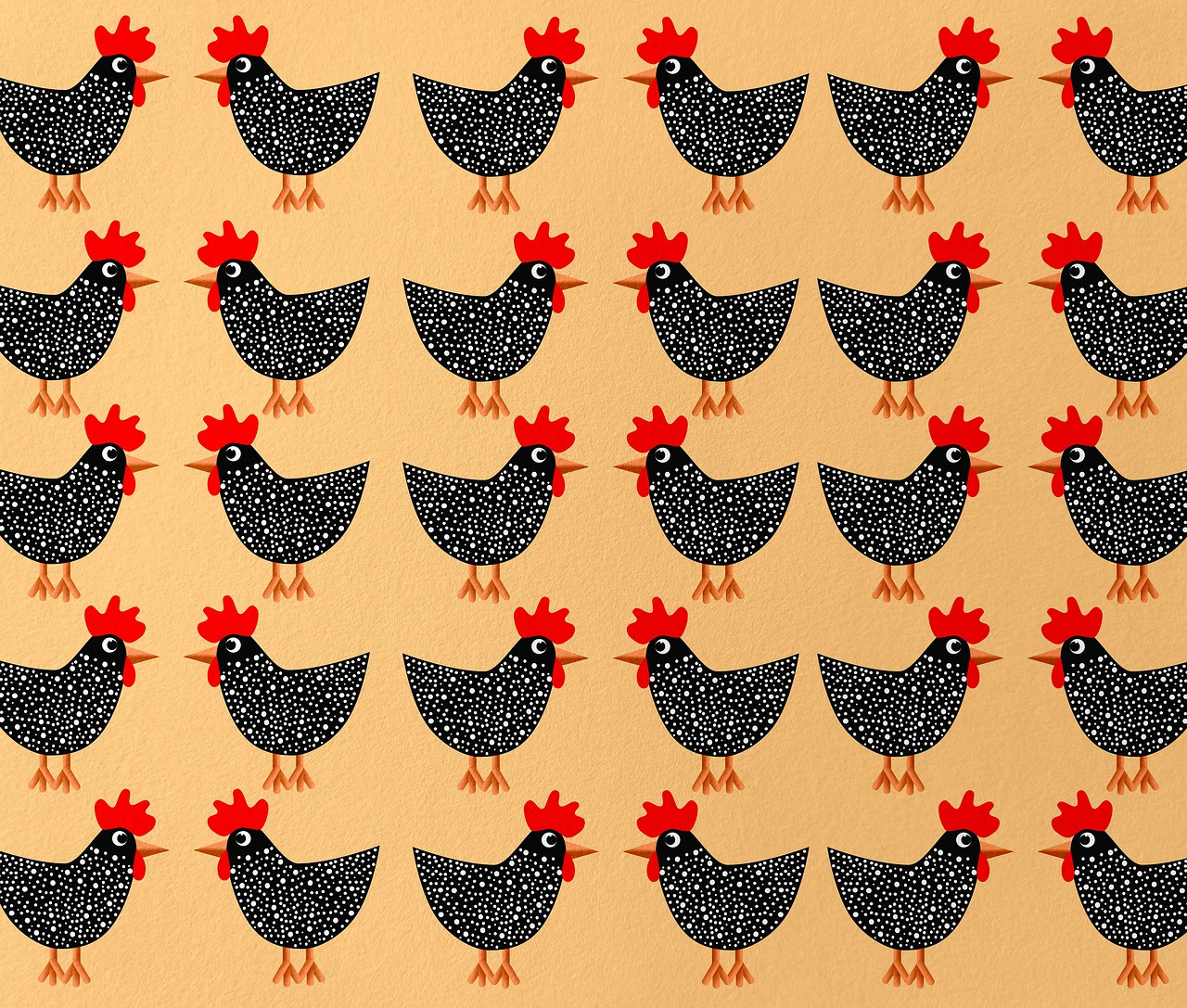 Download Pattern, Chicken, Nature. Royalty-Free Stock Illustration within Free Printable Chicken Patterns