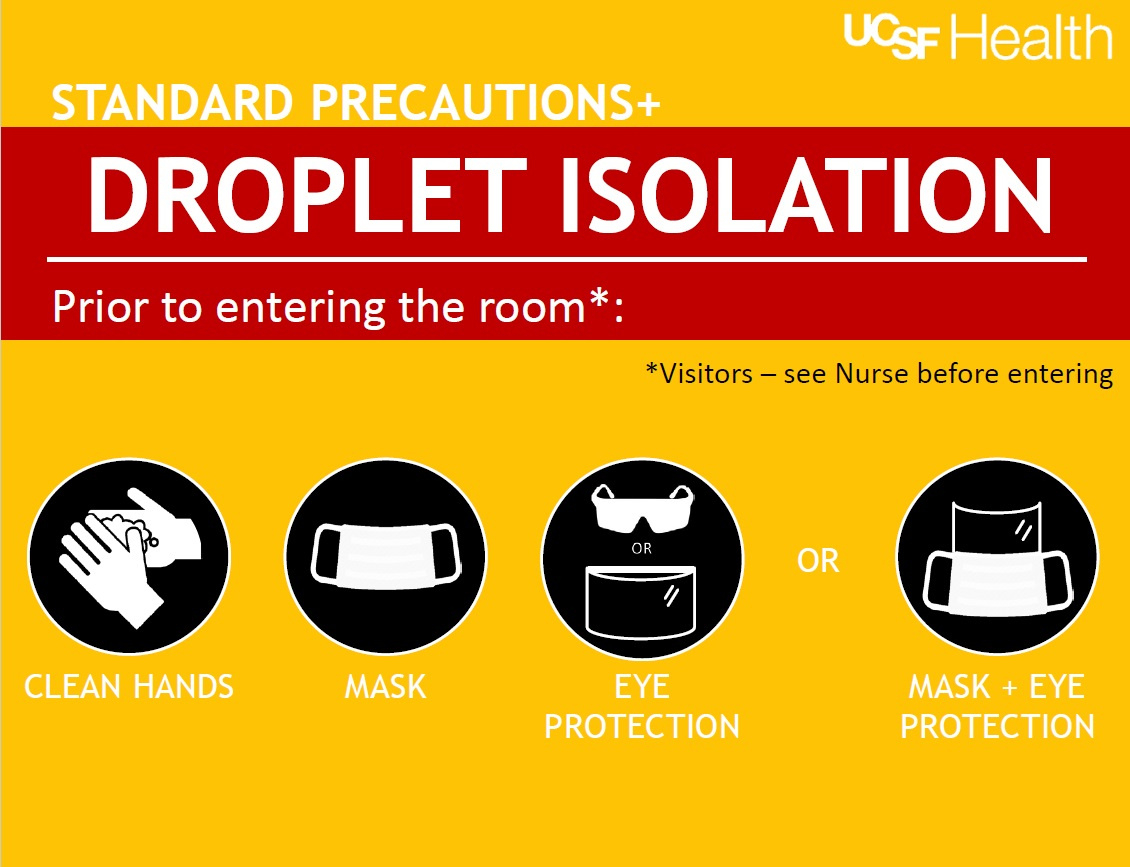 Droplet Isolation Sign | Ucsf Health Hospital Epidemiology And with regard to Free Printable Isolation Signs